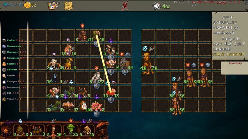 Скриншот 2 из Brainrot Autobattler