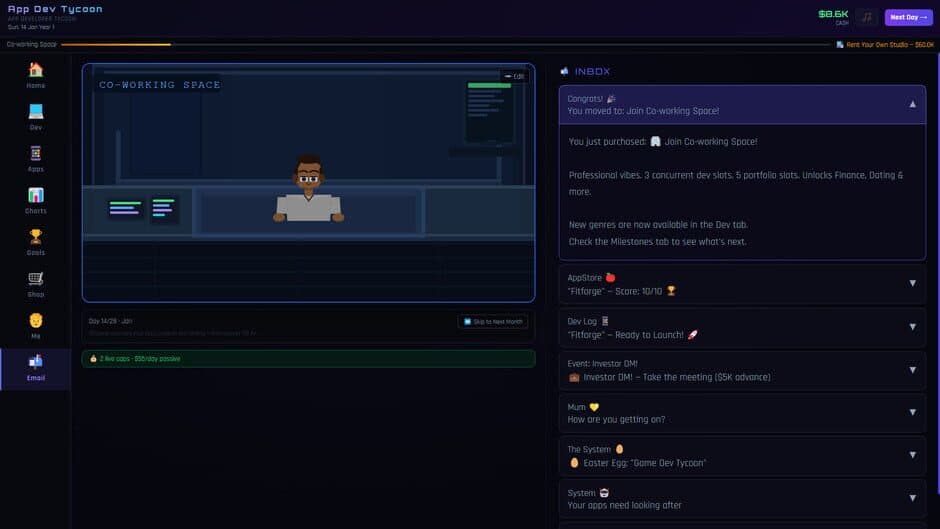 Скриншот 2 из App Developer Tycoon