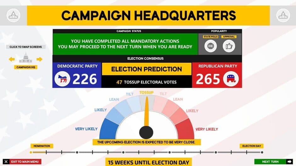 Скриншот 6 из The Political Simulator