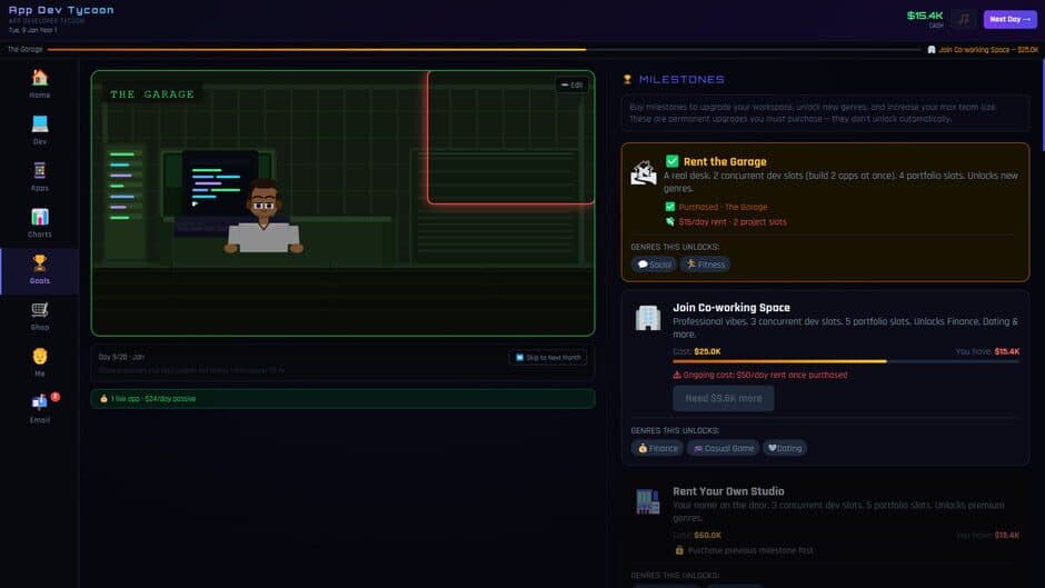 Скриншот 5 из App Developer Tycoon