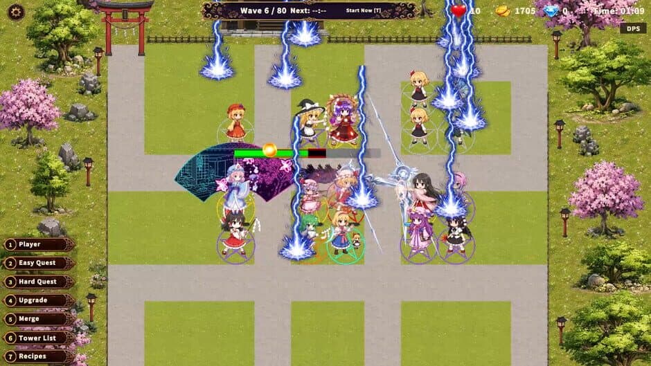 Скриншот 3 из Touhou Defense Tale: AI Test in Touhou