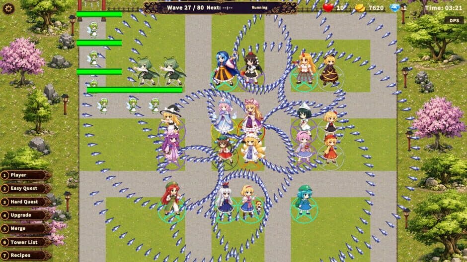Скриншот 4 из Touhou Defense Tale: AI Test in Touhou