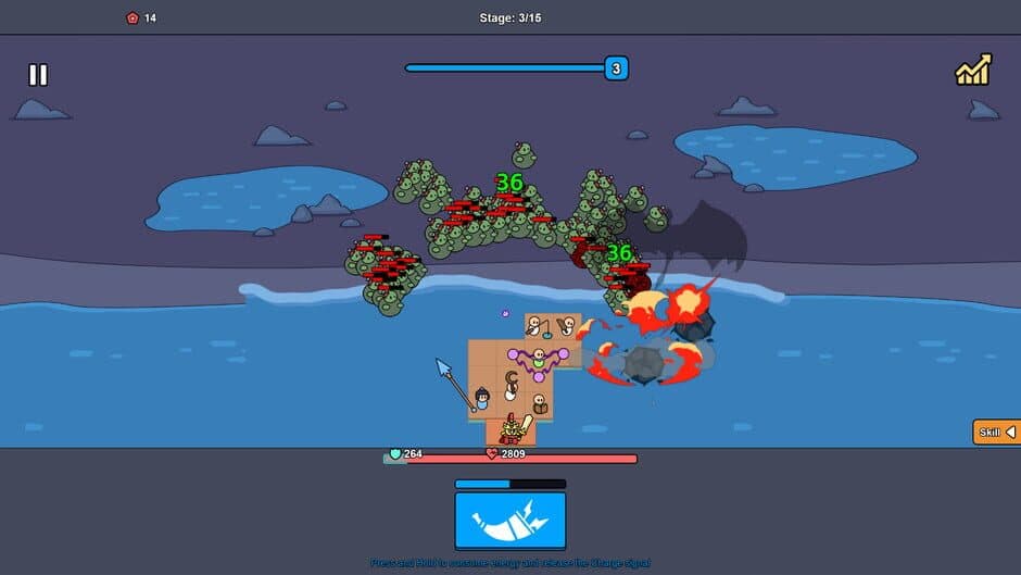 Скриншот 5 из Beach Defense: Zombie Invasion