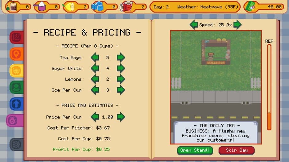 Скриншот 1 из Sweet Tea Tycoon