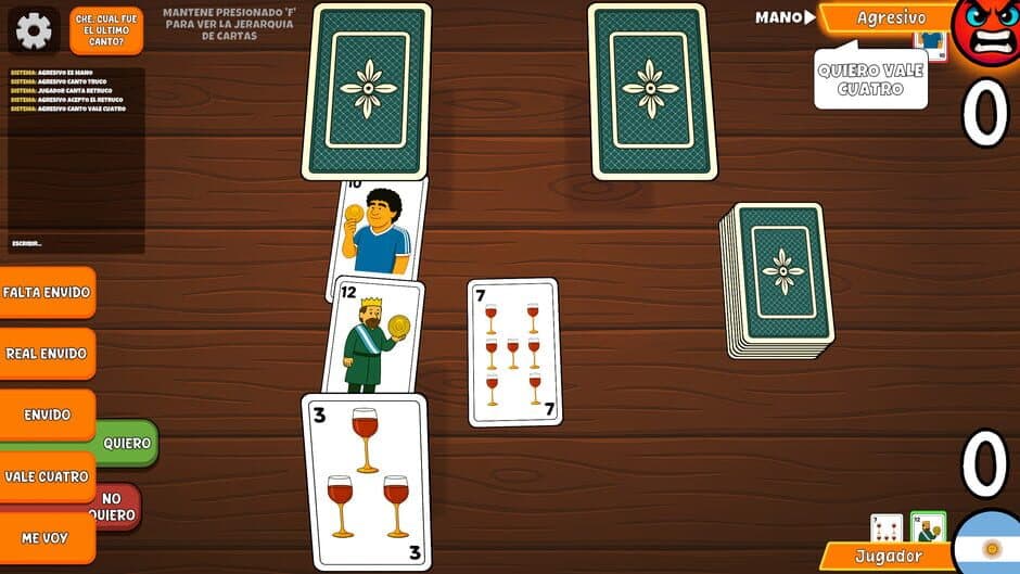 Скриншот 3 из Truco Argentino