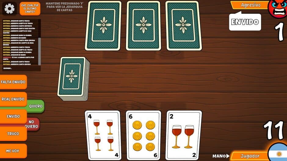 Скриншот 11 из Truco Argentino