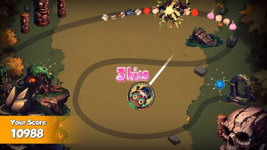 Скриншот 2 из Zumba: Marble Jungle Adventure