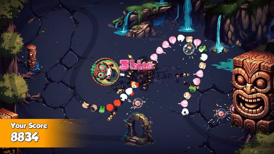 Скриншот 6 из Zumba: Marble Jungle Adventure