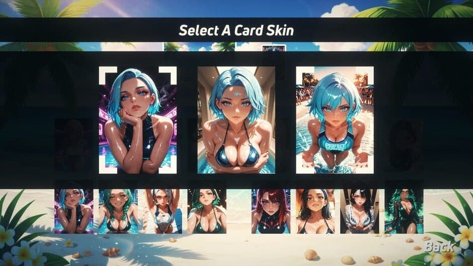 Скриншот 4 из Solitaire Paradise: Anime Bikini Babes