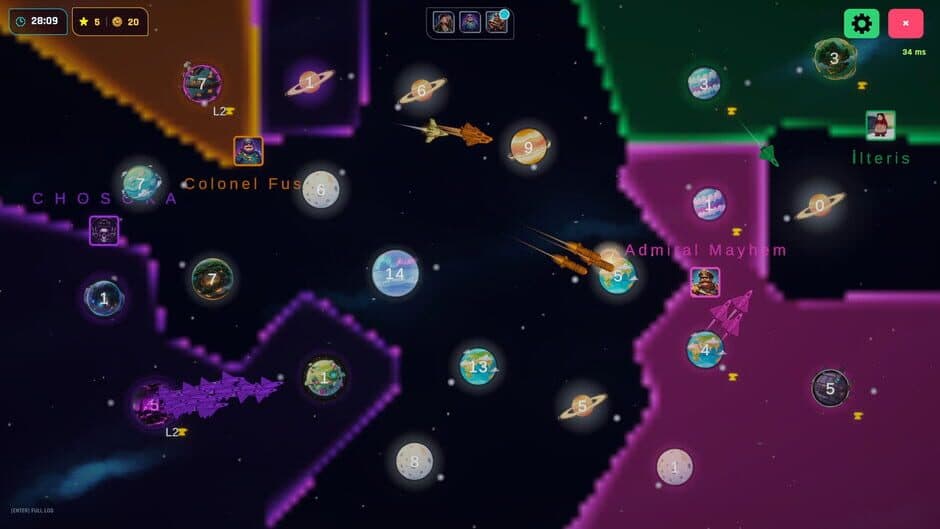 Скриншот 1 из Fleetfall: Galaxy Domination