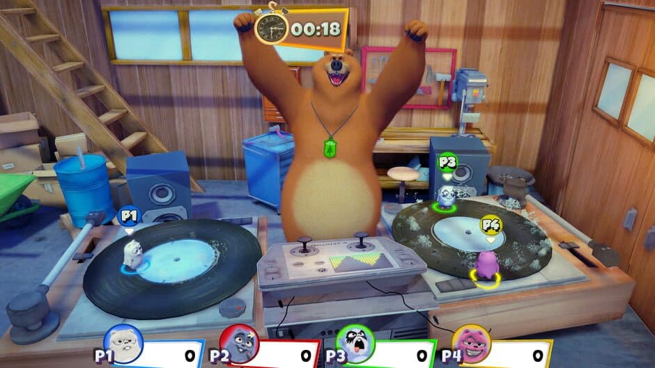 Скриншот 3 из Grizzy & the Lemmings: Crazy Party