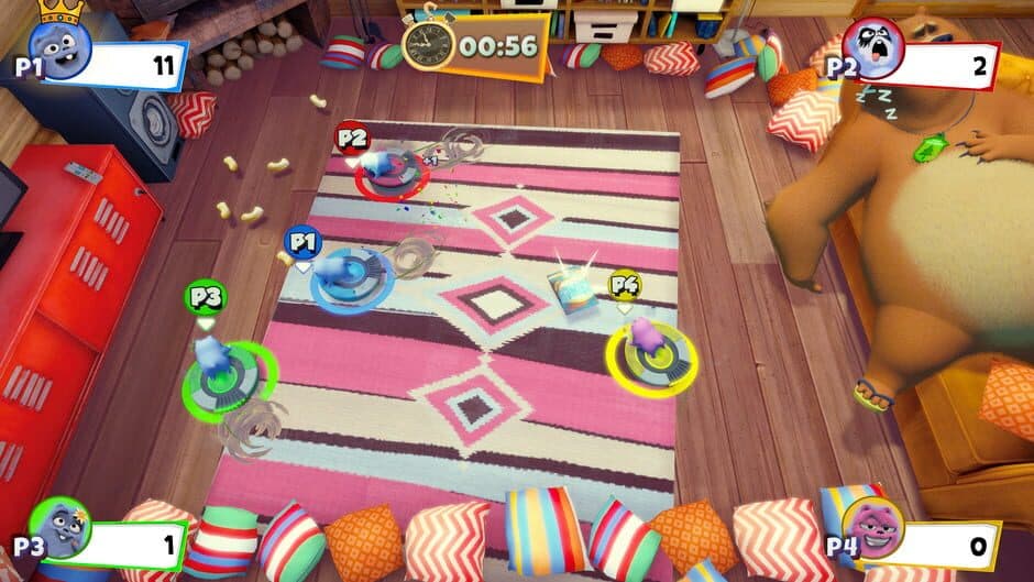 Скриншот 5 из Grizzy & the Lemmings: Crazy Party