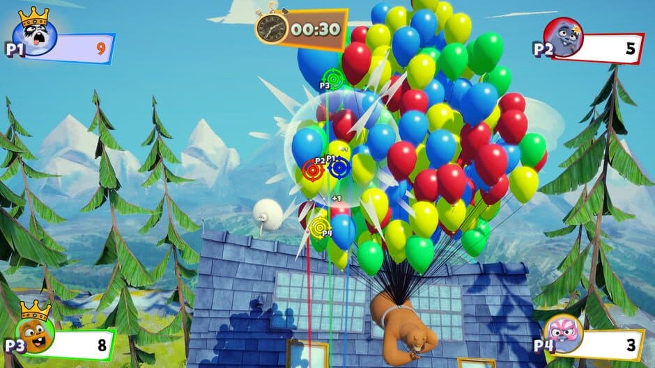 Скриншот 1 из Grizzy & the Lemmings: Crazy Party