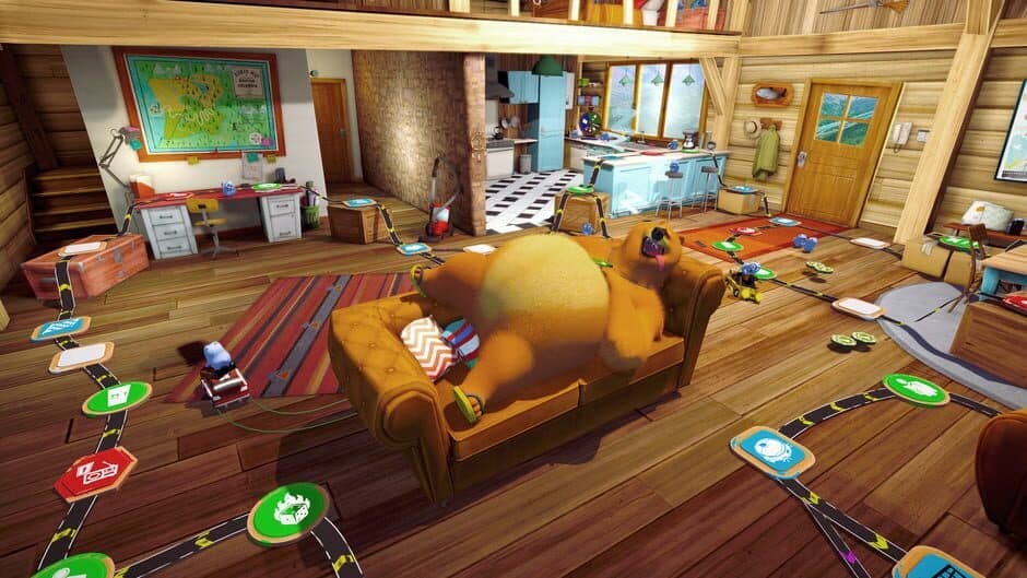 Скриншот 4 из Grizzy & the Lemmings: Crazy Party