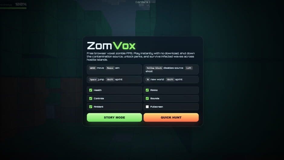 Скриншот 1 из ZomVox