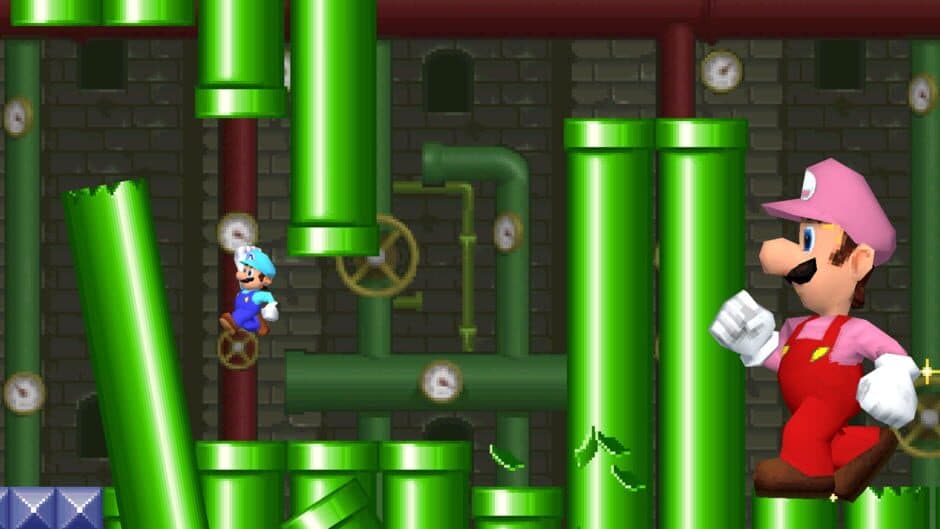 Скриншот 1 из NSMB: Mario vs. Luigi Online