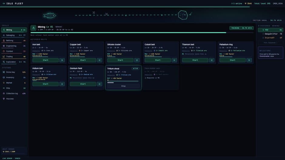 Скриншот 1 из Idle Fleet
