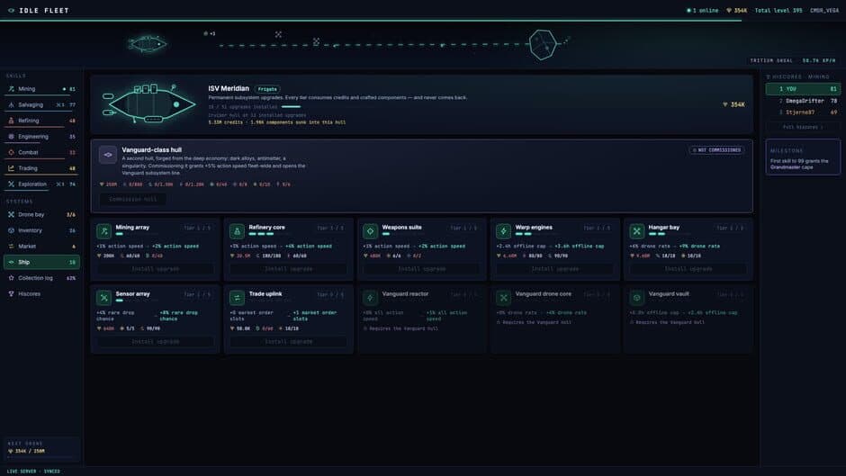 Скриншот 6 из Idle Fleet