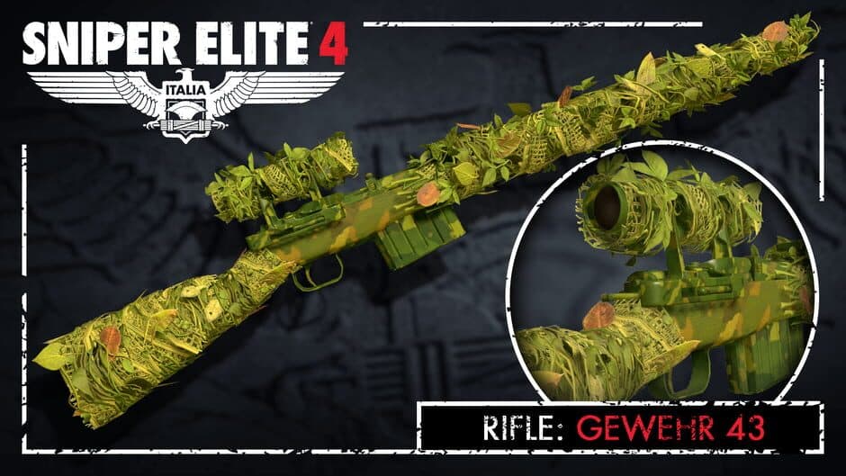 Скриншот 4 из Sniper Elite 4: Camouflage Rifles Skin Pack