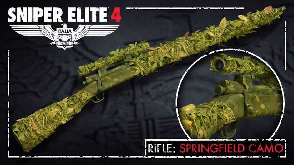 Скриншот 1 из Sniper Elite 4: Camouflage Rifles Skin Pack