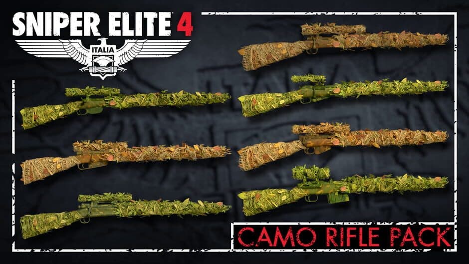 Скриншот 6 из Sniper Elite 4: Camouflage Rifles Skin Pack