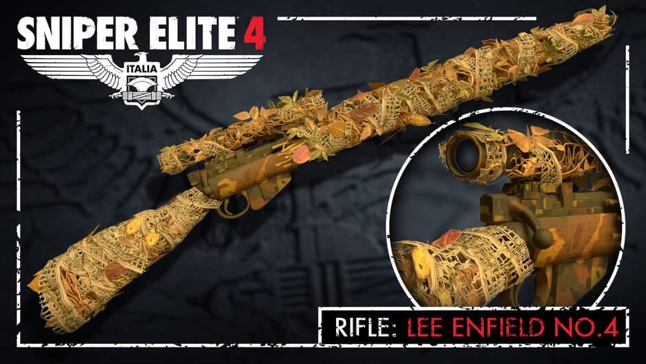 Скриншот 7 из Sniper Elite 4: Camouflage Rifles Skin Pack