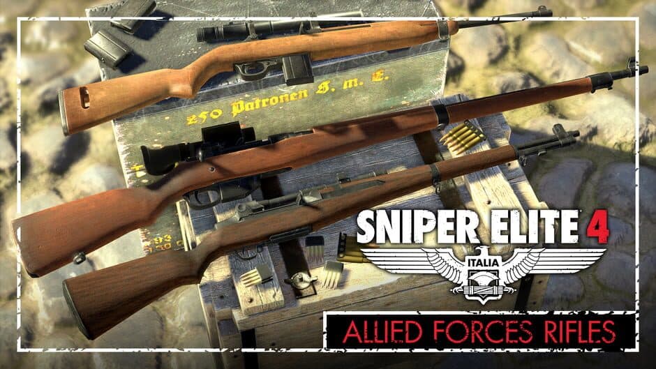 Скриншот 1 из Sniper Elite 4: Allied Forces Rifle Pack