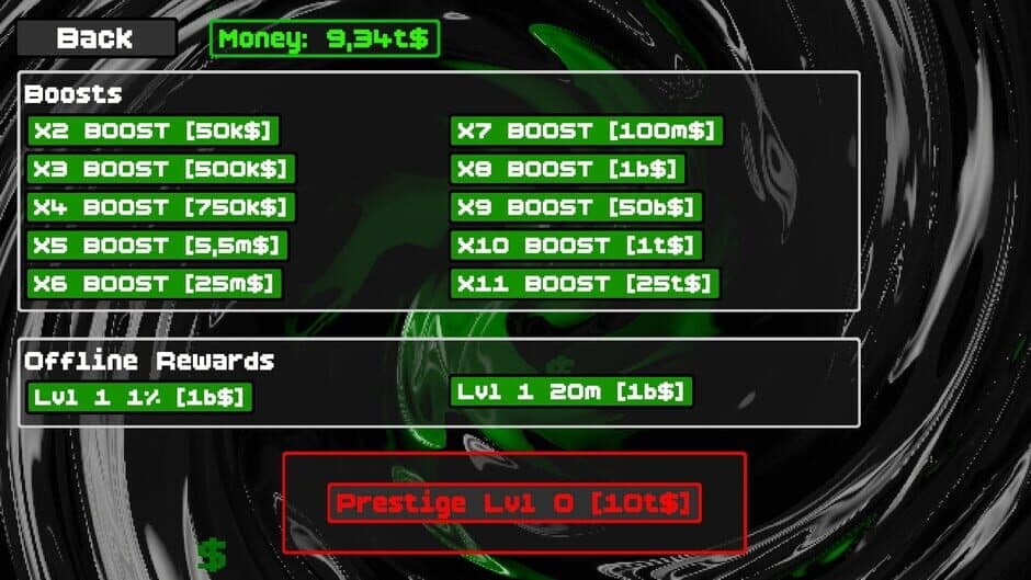 Скриншот 1 из MoneyClicker