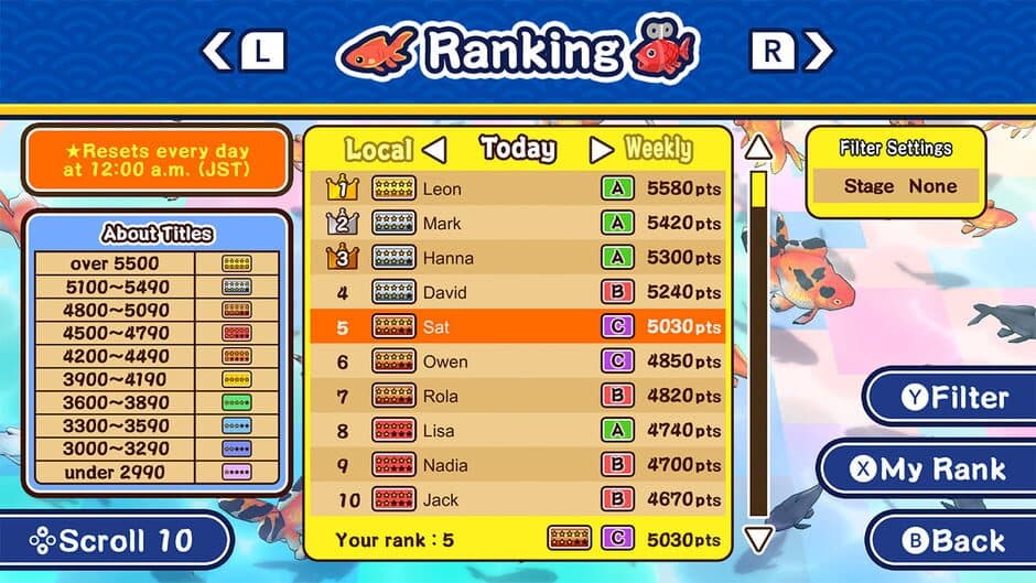 Скриншот 1 из Super Goldfish Scooping