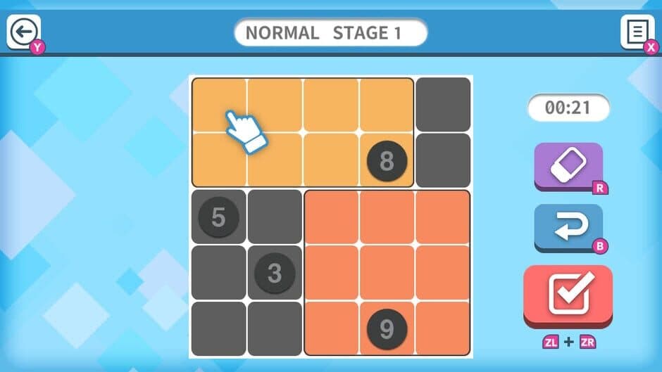 Скриншот 2 из Square Brain Puzzle