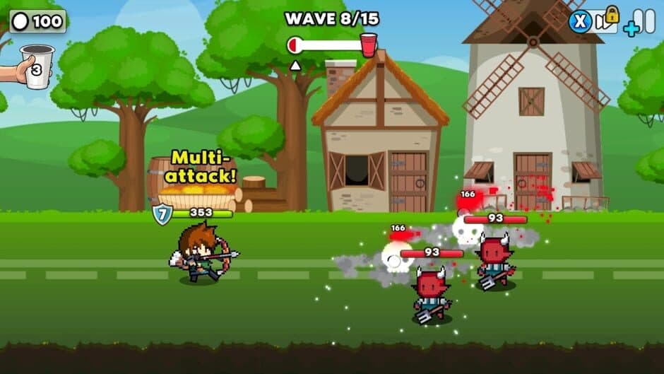 Скриншот 3 из Cup Heroes: Diamond Satchel Bundle