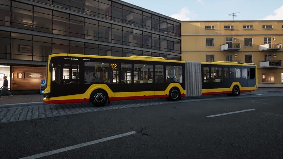 Скриншот 8 из City Transport Simulator 2026: Bus DLC - MAN New Lion's City