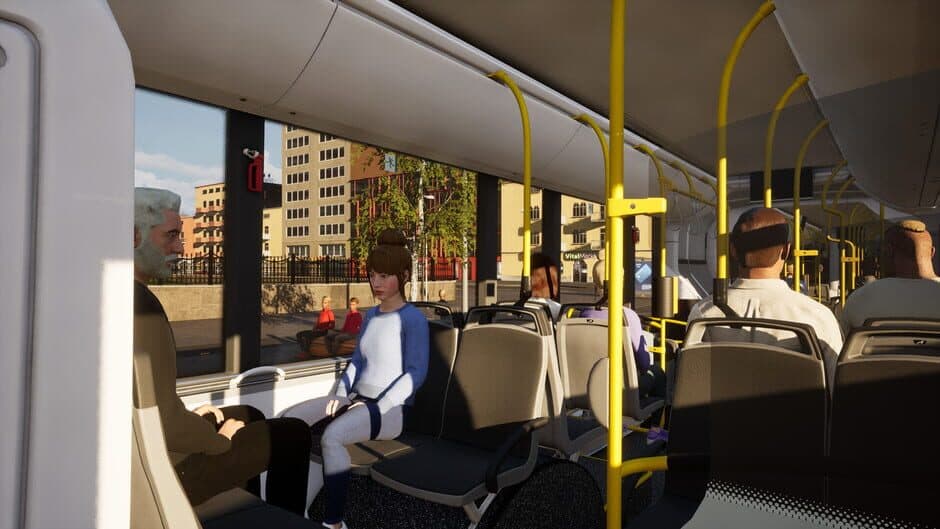 Скриншот 9 из City Transport Simulator 2026: Bus DLC - MAN New Lion's City
