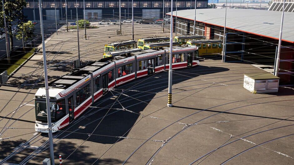 Скриншот 2 из City Transport Simulator 2026: Map DLC - Tram Depot + Southern-Route