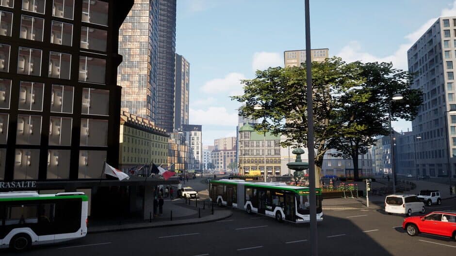 Скриншот 9 из City Transport Simulator 2026: Map DLC - Tram Depot + Southern-Route