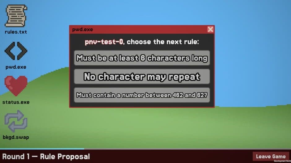 Скриншот 1 из Password Not Valid