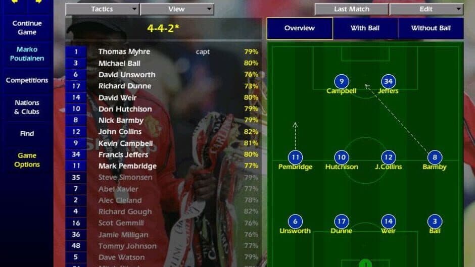 Скриншот 1 из Championship Manager: Season 1999/2000