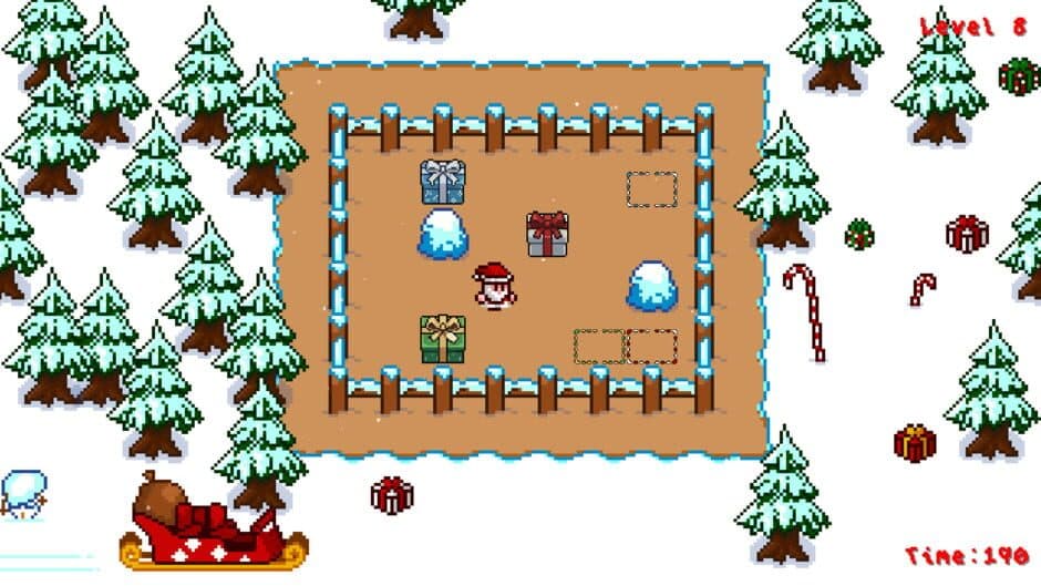 Скриншот 1 из Ho Ho Ho Sokoban