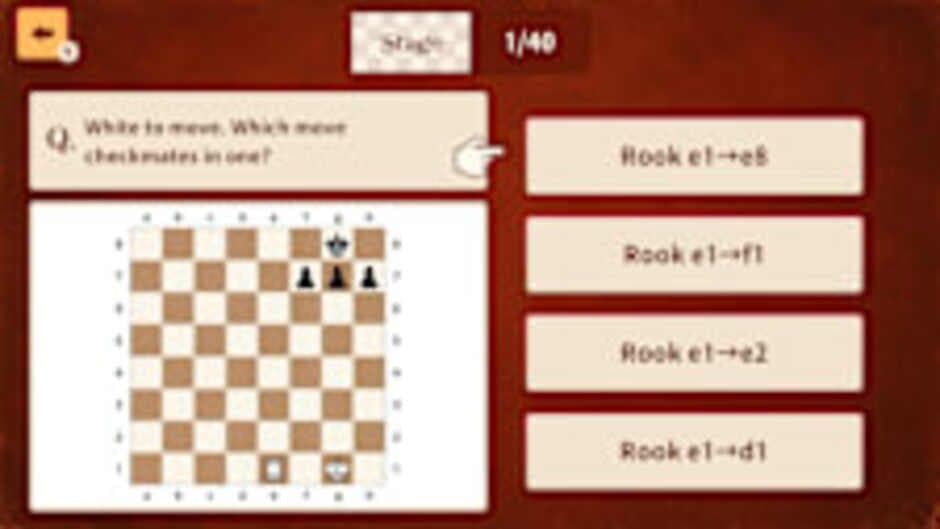 Скриншот 1 из One-Move Checkmate: Chess Brain Trainer