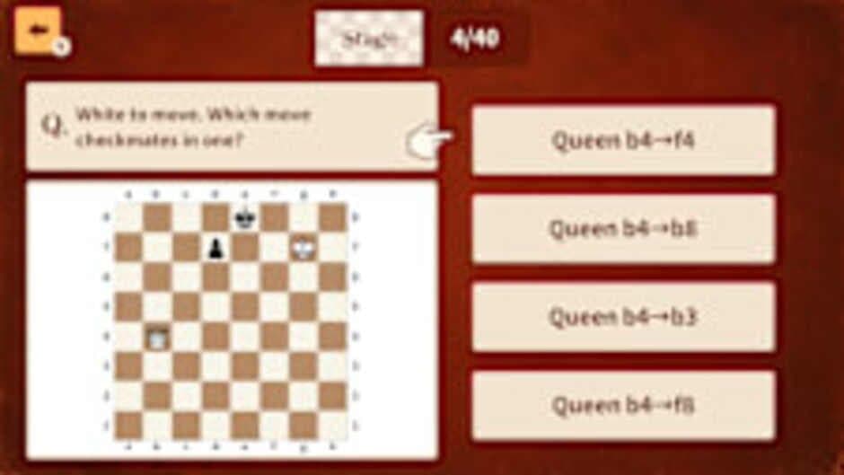 Скриншот 4 из One-Move Checkmate: Chess Brain Trainer