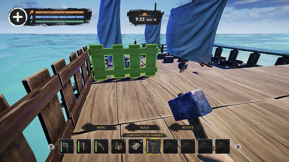 Скриншот 1 из Ocean Shark Survival: Float Home Builder Simulator