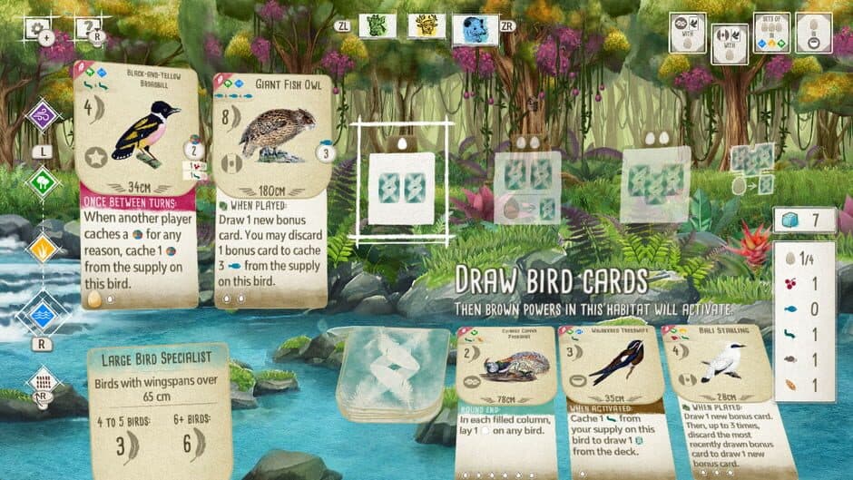 Скриншот 2 из Wingspan: Bird Pack - Additional Asian Avians