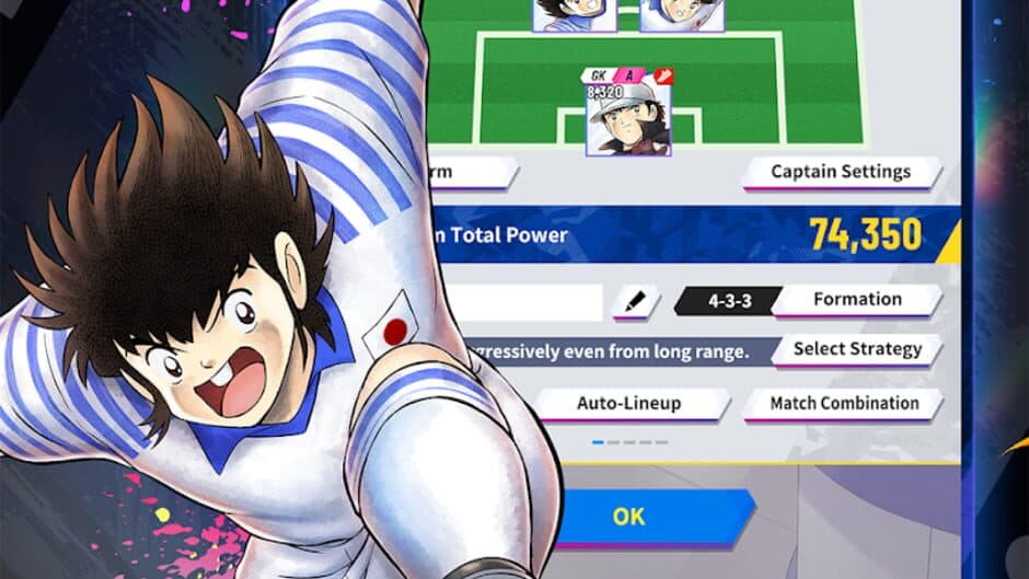 Скриншот 5 из Captain Tsubasa: My Golden XI