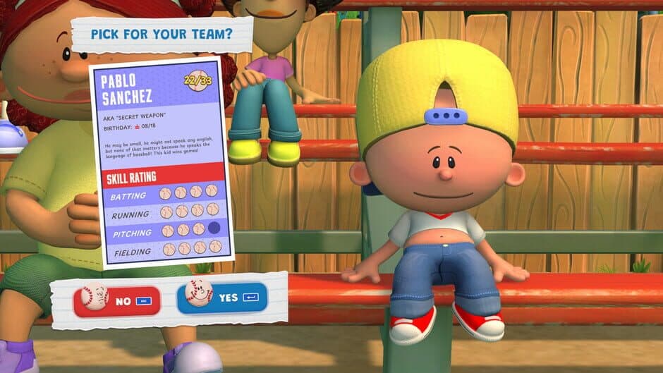 Скриншот 2 из Backyard Baseball