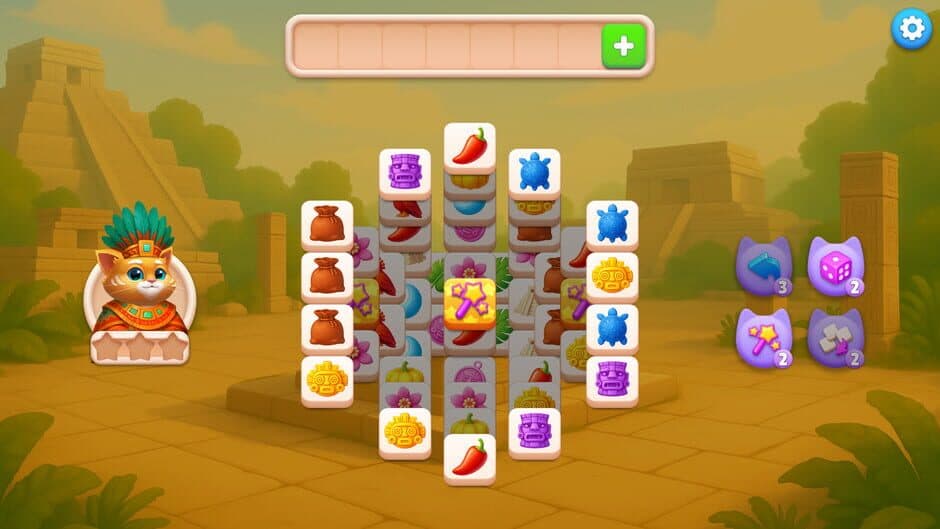 Скриншот 1 из Catjong 6: Pawztec Temple