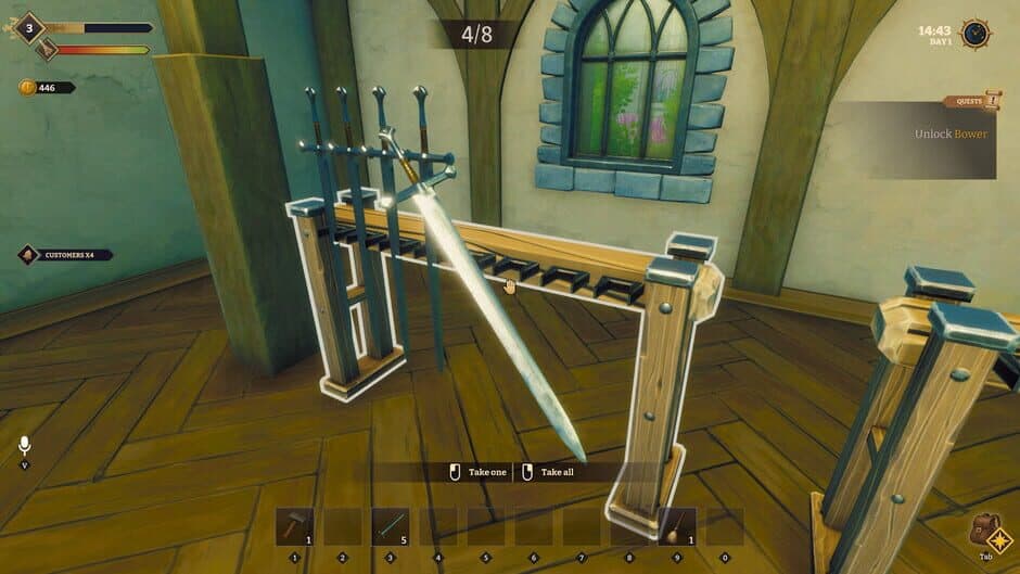 Скриншот 10 из Fantasy Blacksmith Simulator