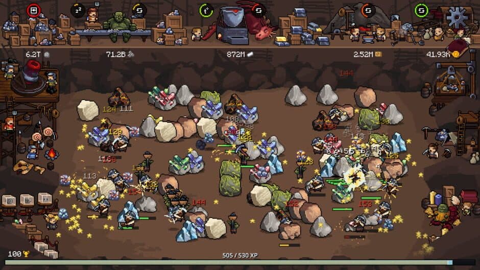 Скриншот 3 из Fantasy Miner: Idle Depths