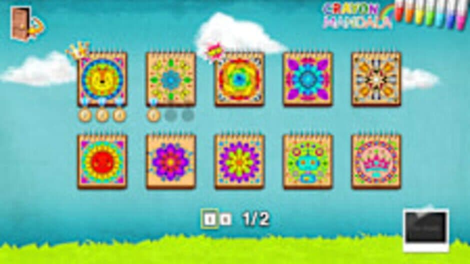 Скриншот 2 из Crayon Mandala