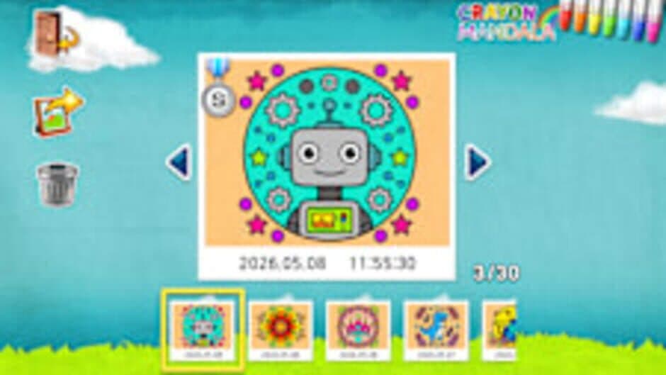 Скриншот 4 из Crayon Mandala