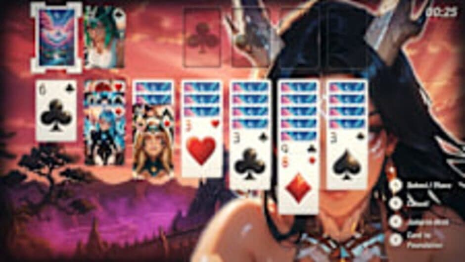Скриншот 1 из Solitaire World: Anime Waifus
